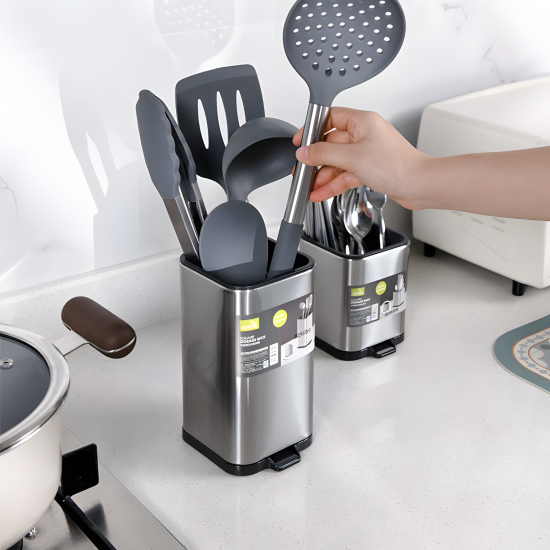 Stainless Steel Spoons Holder